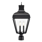 Millennium Lighting 43203-MB Matte Black Edenton 24'' High 3-light Outdoor Post Lantern - Matte Black Image 6