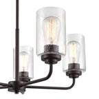 Millennium Lighting 9605-RBZ Rubbed Bronze Chandelier Ceiling Light Image 2