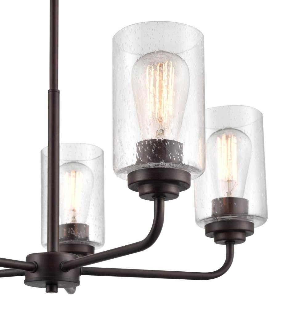 Millennium Lighting 9605-RBZ Rubbed Bronze Chandelier Ceiling Light Image 2