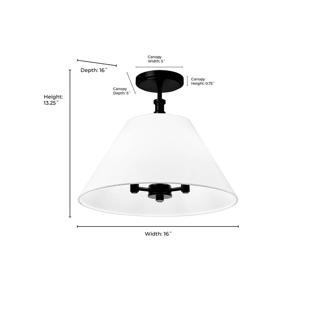 Millennium Lighting 16303-VB Vintage Brass Adorra 16'' Wide 3-light Pendant - Vintage Brass Image 3