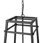 Millennium Lighting 19204-MB Matte Black Tellsa 15'' Wide 4-light Pendant - Matte Black Image 6
