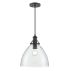 Millennium Lighting Khrisa 12.75'' Wide 1-light Pendant - Brushed Nickel