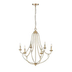 Millennium Lighting 12106-MG Modern Gold Chandelier Ceiling Light Image 4