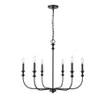 Millennium Lighting 29506-MB Matte Black Chandelier Ceiling Light Image 1