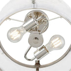 Millennium Lighting 47002-PN Polished Nickel Bennetti 14.5'' Wide 2-light Semi Flush - Polished Nickel Image 5
