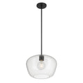 Millennium Lighting 203201-MB Matte Black Pomari 14'' Wide 1-light Pendant Image 1