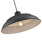 Millennium Lighting RALWHC20-SB Satin Black Cord Hung Aluminum Warehouse Image 3