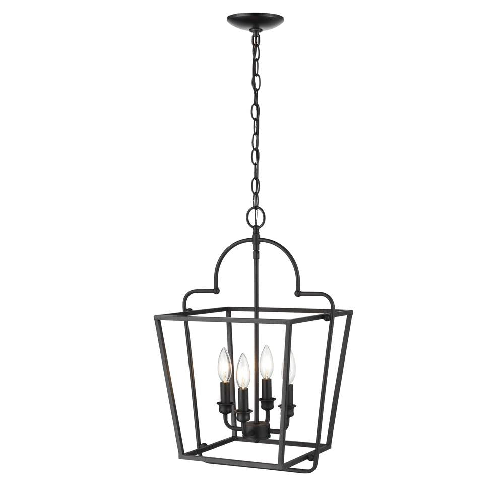 Millennium Lighting 3237-MB Matte Black Pendant Light Image 3