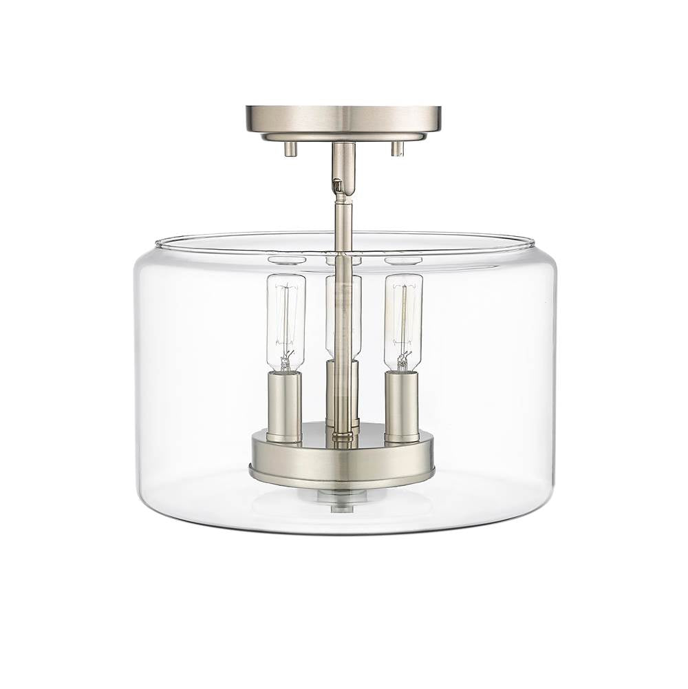 Millennium Lighting 46923-BN Brushed Nickel Semi-flush Ceiling Mount Image 4