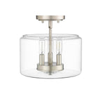 Millennium Lighting 46923-BN Brushed Nickel Semi-flush Ceiling Mount Image 4