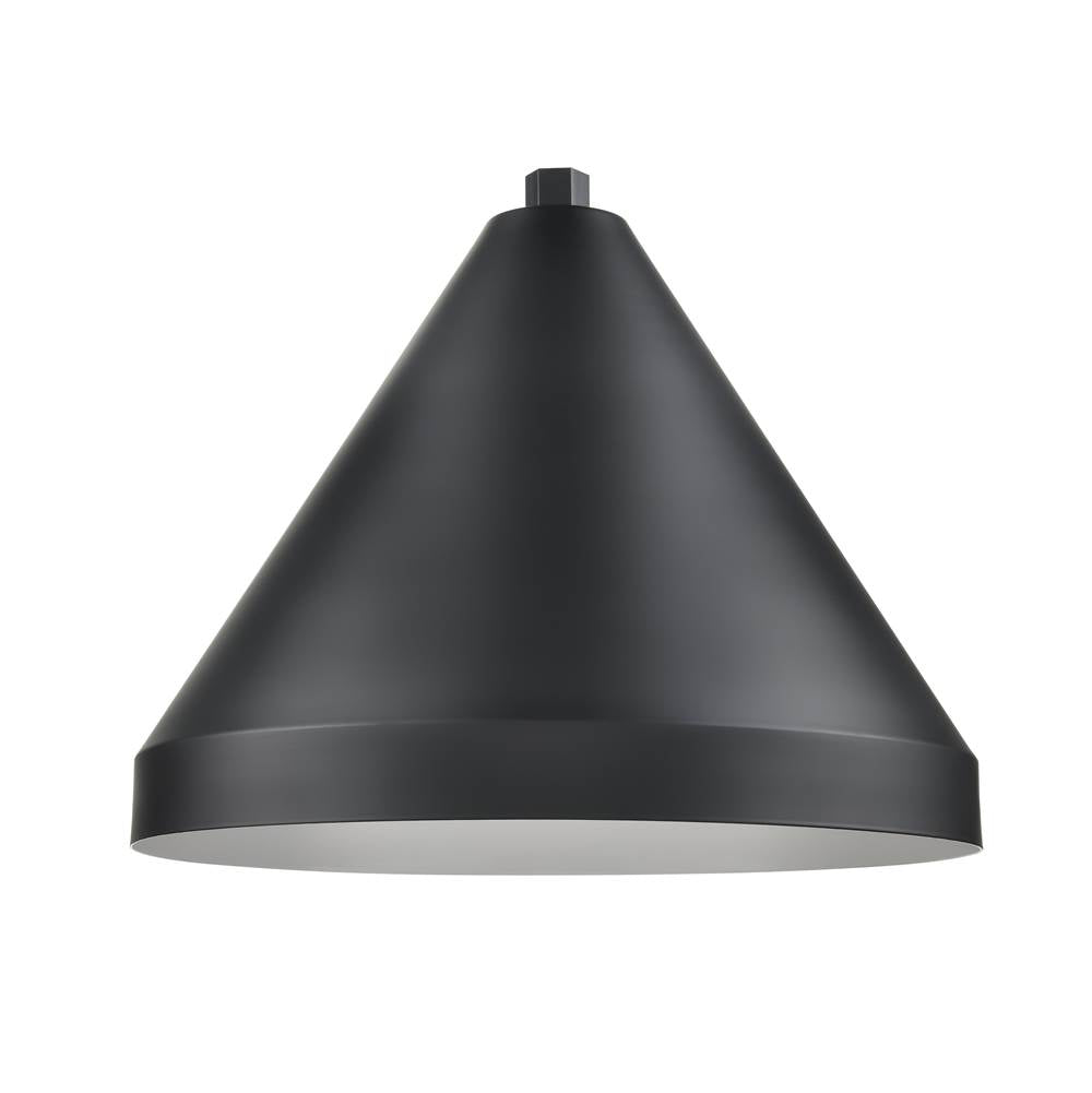Millennium Lighting RCS17-SB Satin Black Cone Shade Image 1