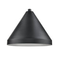 Millennium Lighting RCS17-SB Satin Black Cone Shade Image 1