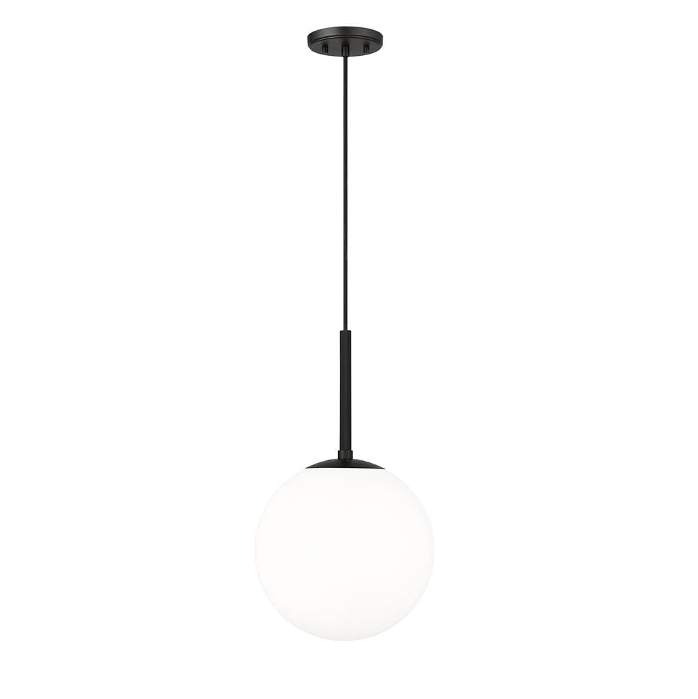 Millennium Lighting Kairo 12'' Wide 1-light Pendant - Brushed Nickel
