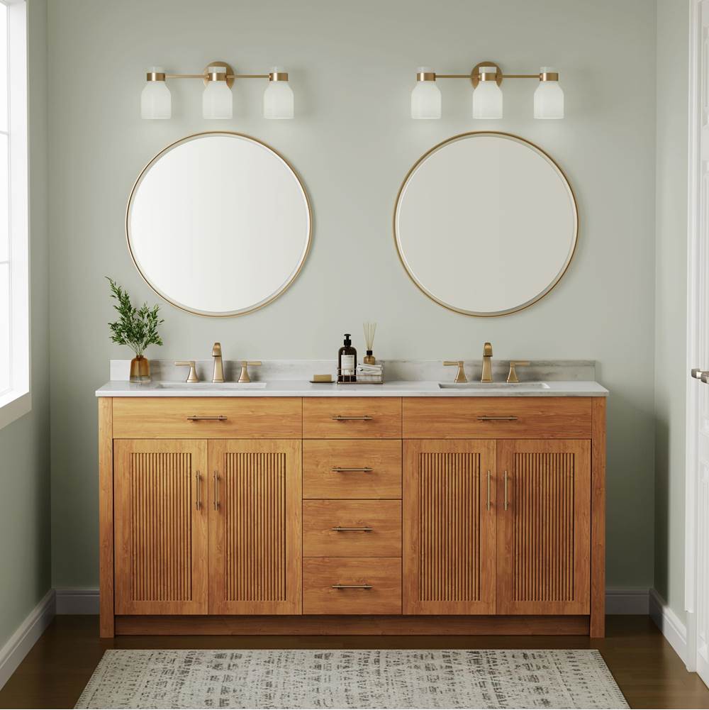 Millennium Lighting 23003-MG Modern Gold Vanity Image 2