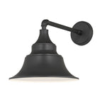 Millennium Lighting 67001-PBK Powder Coated Black Varnel 12.5'' High 1-light Outdoor Wall Sconce Image 1