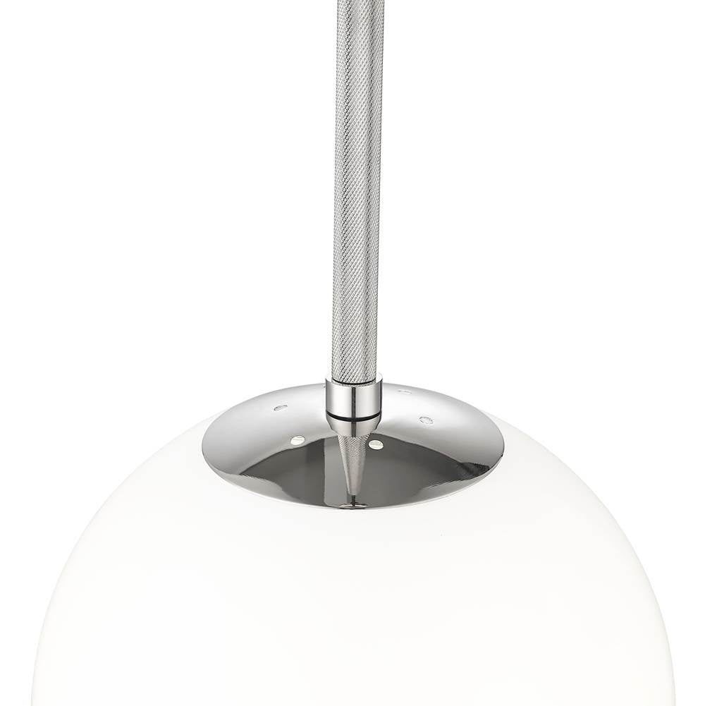 Millennium Lighting 25501-PN Polished Nickel Kairo 12'' Wide 1-light Pendant - Polished Nickel Image 6