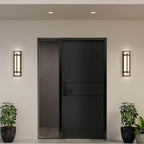 Millennium Lighting 76101-PBK Powder Coated Black Outdoor Wall Sconce Led Image 2