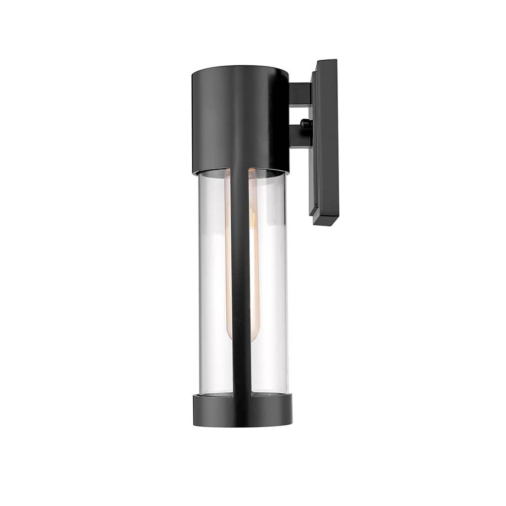 Millennium Lighting 8212-PBK Powder Coat Black Outdoor Wall Sconce Image 2