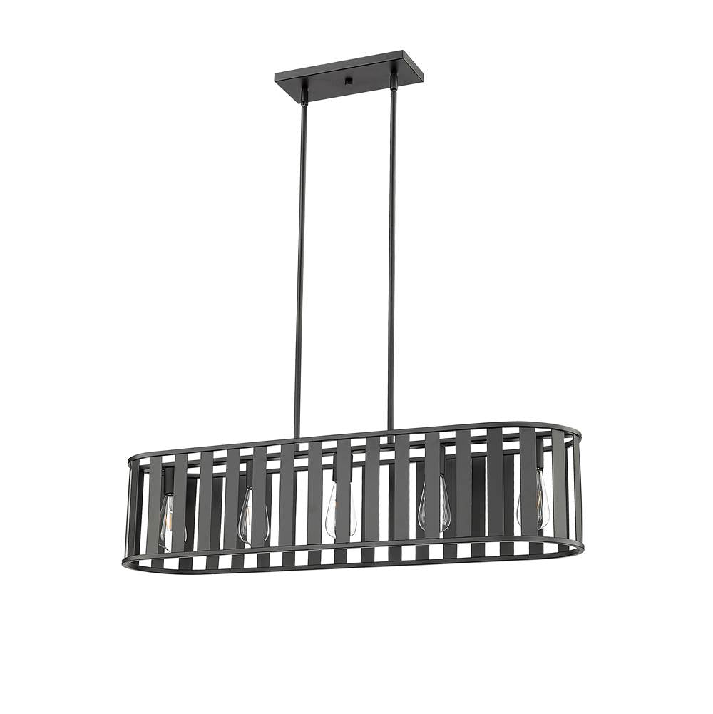 Millennium Lighting 27105-MB Matte Black Chandelier Ceiling Light Image 5