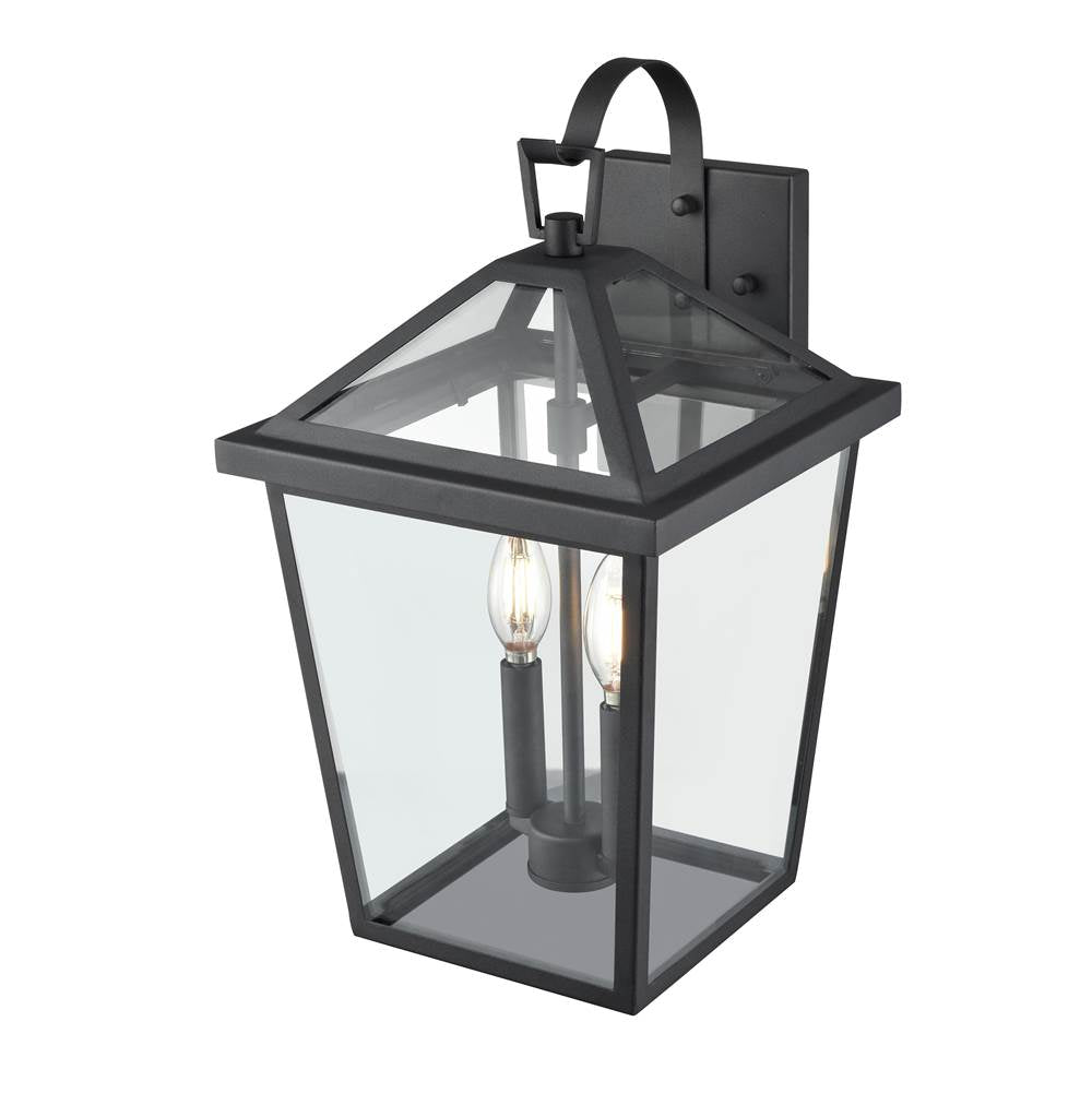 Millennium Lighting 92202-TBK Textured Black Outdoor Wall Sconce Image 5