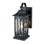 Millennium Lighting 88101-PBK Powder Coated Black Outdoor Wall Sconce Image 5