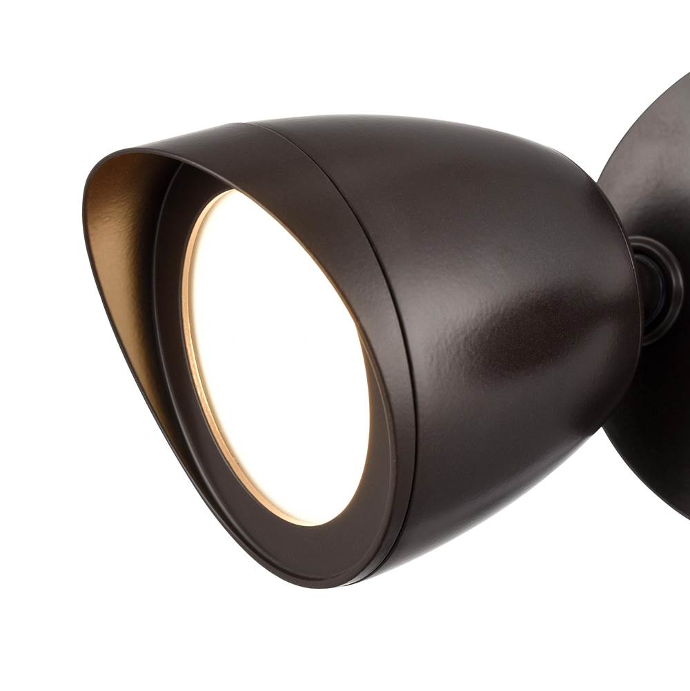 Millennium Lighting 18002-PBZ Powder Coated Bronze 4.25'' High 2-light Led Outdoor Security Flood Light - Powder Coated Bronze Image 4