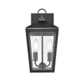 Millennium Lighting 7902-PBK Powder Coated Black Outdoor Wall Sconce Image 1