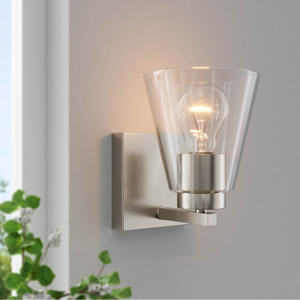 Millennium Lighting 64001-BN Brushed Nickel Strayhan 6.75'' High 1-light Wall Sconce - Brushed Nickel Image 3