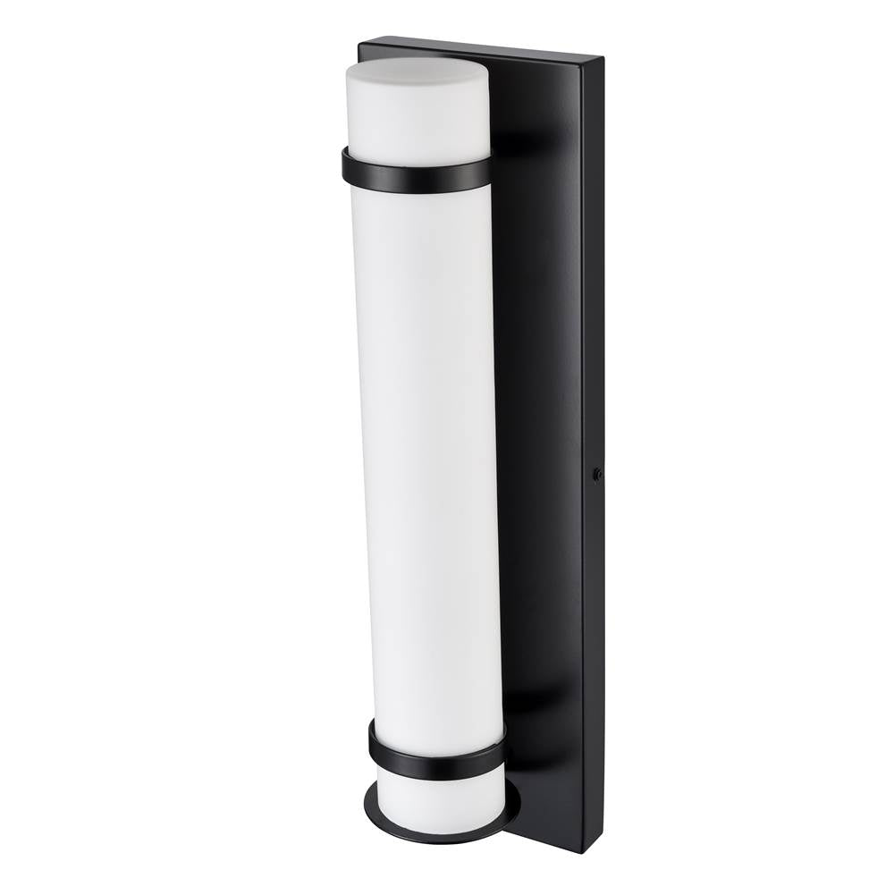 Millennium Lighting 77101-PBK Powder Coated Black Outdoor Wall Sconce Led Image 5