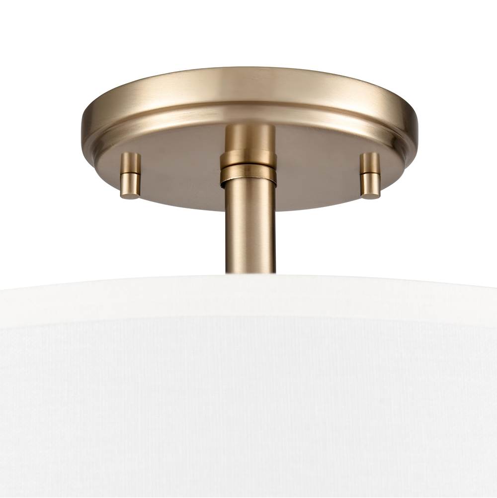 Millennium Lighting 41102-MG Modern Gold Guyten 13'' Wide 2-light Semi Flush - Modern Gold Image 3