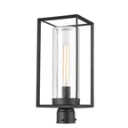 Millennium Lighting 4581-PBK Powder Coat Black Outdoor Post Lantern Image 1