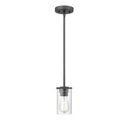 Millennium Lighting 2711-MB Matte Black Pendant Light Image 2
