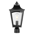 Millennium Lighting 10941-PBK Powder Coated Black Outdoor Post Lantern Image 1