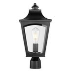 Millennium Lighting 10941-PBK Powder Coated Black Outdoor Post Lantern Image 1