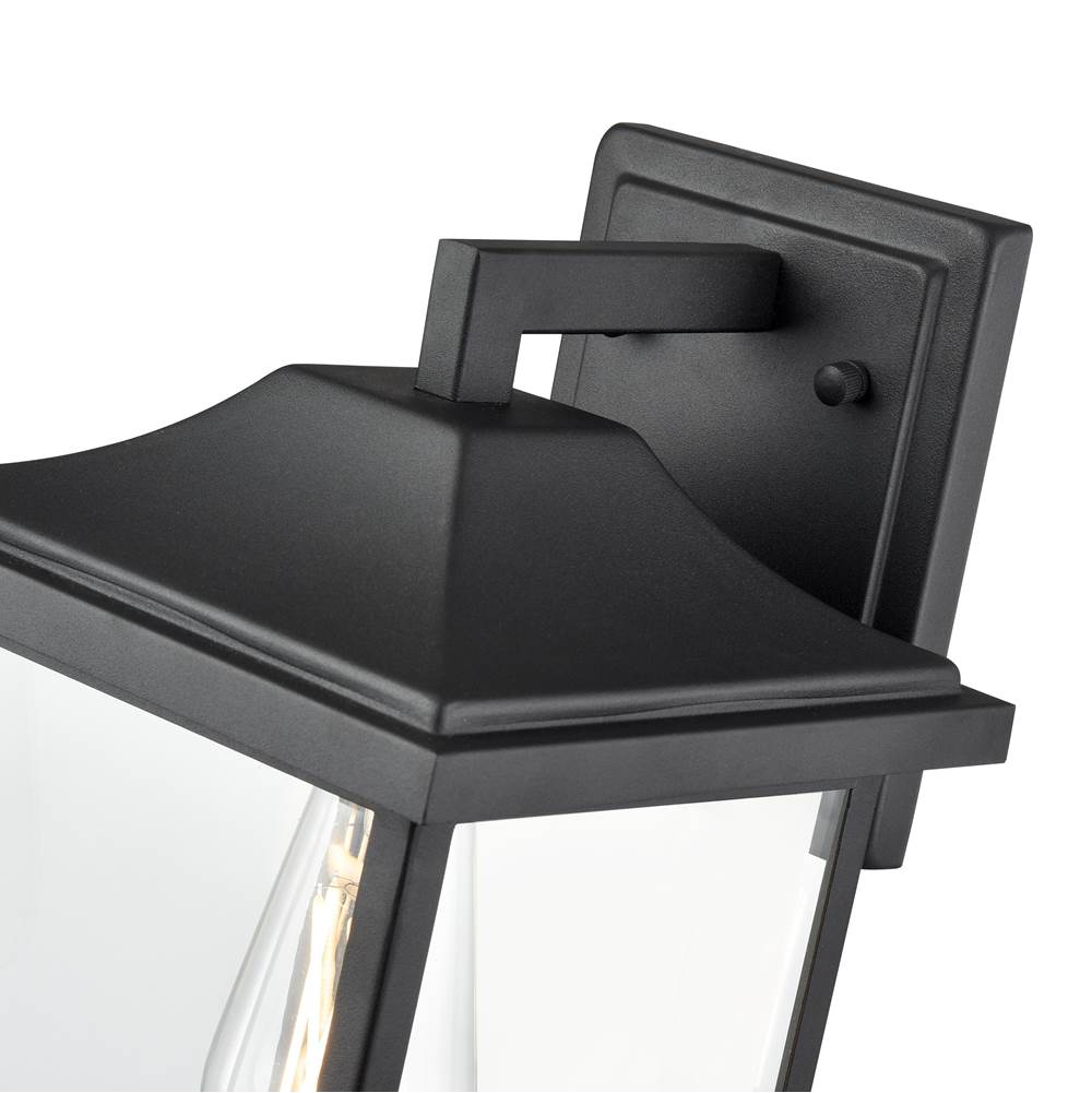 Millennium Lighting 91061-TBK Textured Black Outdoor Wall Sconce Image 2