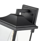 Millennium Lighting 91061-TBK Textured Black Outdoor Wall Sconce Image 2