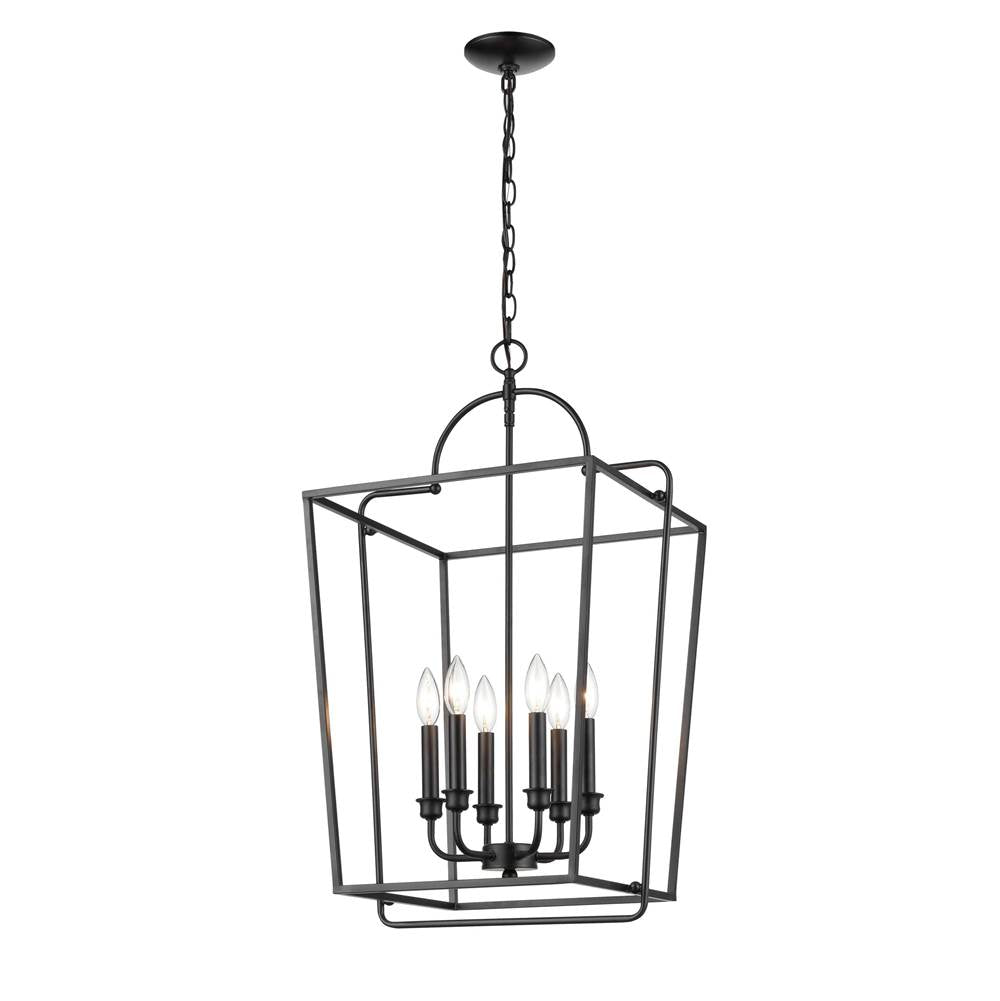 Millennium Lighting 3238-MB Matte Black Pendant Light Image 3