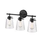 Millennium Lighting 4413-MB Matte Black Vanity Image 3