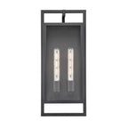 Millennium Lighting 270102-TBK Textured Black Outdoor Wall Sconce Image 1