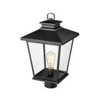 Millennium Lighting 4723-PBK Powder Coat Black Outdoor Post Lantern Image 2