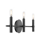 Millennium Lighting 25603-MB Matte Black Skyva 6'' High 3-light Vanity - Matte Black Image 7