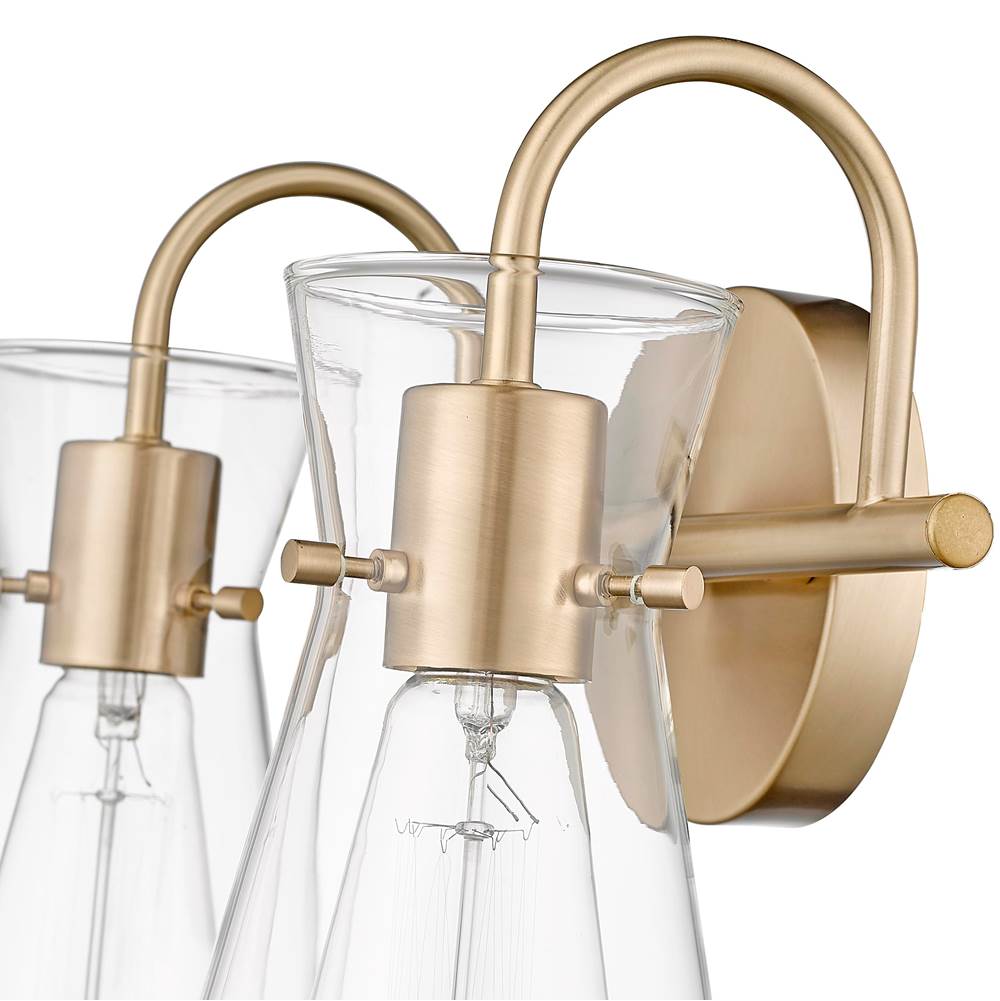 Millennium Lighting 21002-MG Modern Gold Vanity Image 3