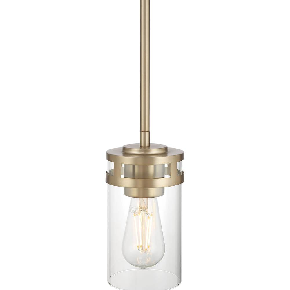 Millennium Lighting 91011-MG Modern Gold Lunden  4'' Wide 1-light Mini Pendant Image 6