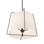 Millennium Lighting 919103-MB Matte Black Vellinor 20'' Wide 3-light Pendant Image 7
