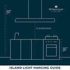 Millennium Lighting 2725WG-MG Modern Gold Verlana 35'' 5-light Linear Chandelier - Modern Gold Image 2