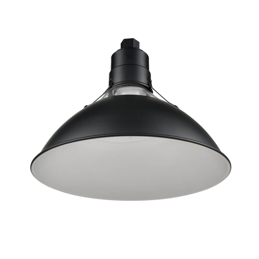 Millennium Lighting RGCS13-SB Satin Black Glass Cone Shade Image 5
