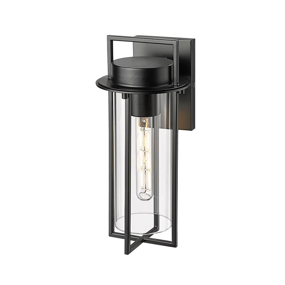 Millennium Lighting 10501-PBK Powder Coated Black Outdoor Wall Sconce Image 4