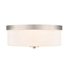 Millennium Lighting Laphia 13.25'' Wide 2-light Flushmount - Brushed Nickel