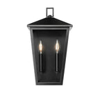 Millennium Lighting Munger 16.5'' High 2-light Outdoor Wall Sconce - Powder Coated Black
