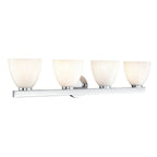 Millennium Lighting 49004-CH Polished Chrome Apria 33'' Wide 4-light Vanity - Polished Chrome Image 1